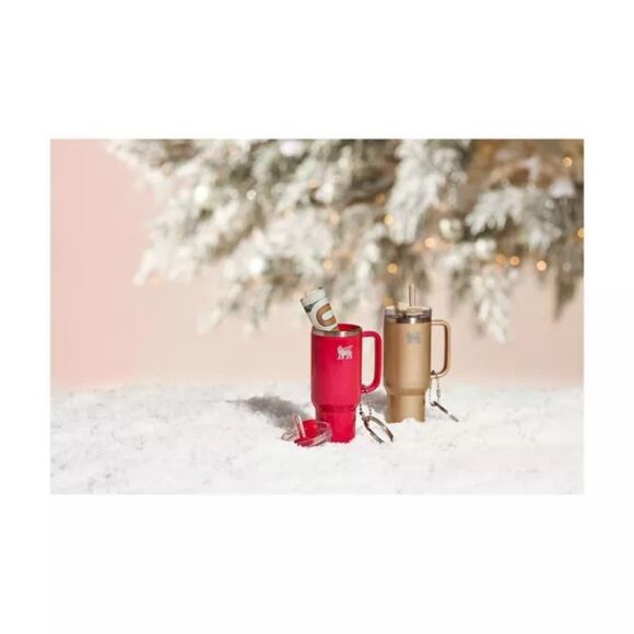 NWT Stanley E.L.F 40oz Tumblerw/Stanley Christmas Ornament Set - Picture 7 of 9